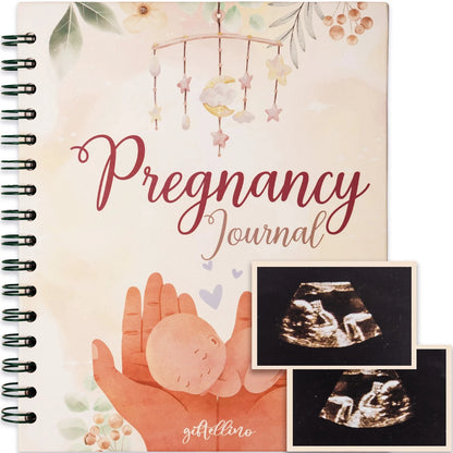 Pregnancy Journal for Expecting Mothers - First Time Moms Pregnancy Memory Book - Pregnancy Baby Bump Notebook