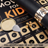 Scratch off Kids Movies Poster - Top 100 Kids Movies and Cartoons - Kids Films Checklist - Kids Cinema Bucketlist Map - Best Gift for Kids