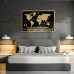 Want to buy scratchable map to decorate your home? Purchase one of our black scratch off world maps and you`ll do that! Sales price on our black travel maps and gold scratchable maps. All black scratchable maps and gold scratch off world maps are available on website