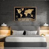 Want to buy scratchable map to decorate your home? Purchase one of our black scratch off world maps and you`ll do that! Sales price on our black travel maps and gold scratchable maps. All black scratchable maps and gold scratch off world maps are available on website