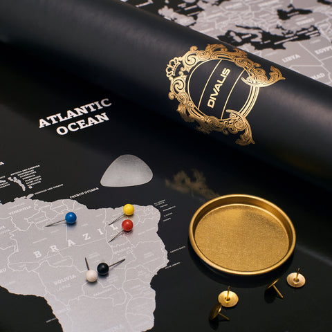 Searching for silver and gold scratch off world map to buy? Purchase black scratchable world map her. Discounted scratch off world maps - black or silver