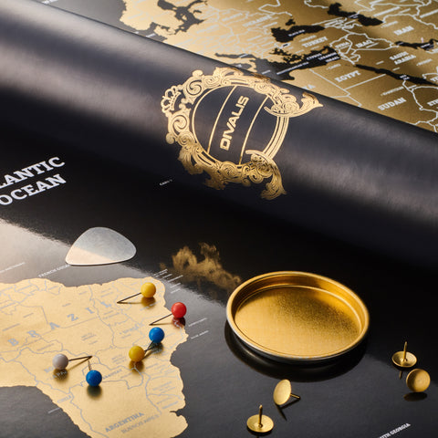 Searching for black and gold scratch off world map to buy? Purchase our black scratchable world map here. Discounted scratch off world maps - black or gold. All black travel maps and gold scratch maps available for purchase